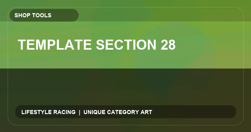 Template Section 28